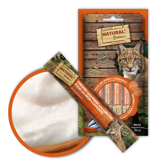 Crema de Pollo con Atun y Langosta x4