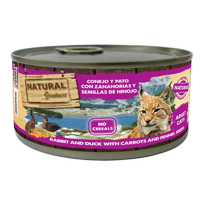 Lata Conejo y Pato 185 Gr