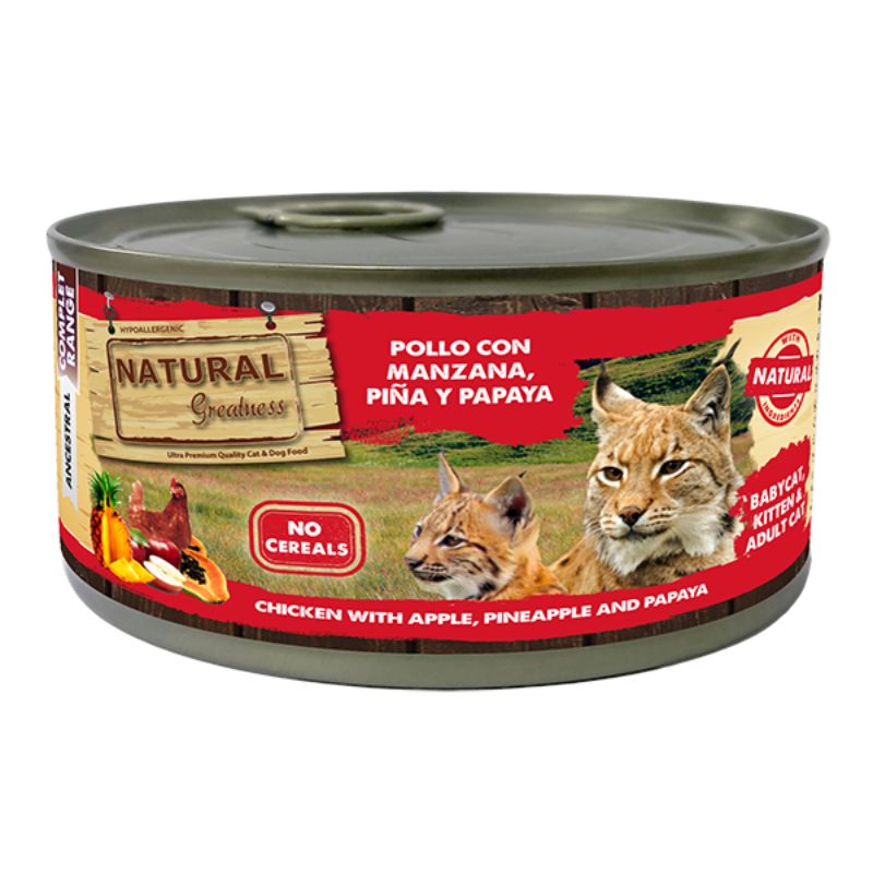 Lata Pollo con Manzana 185 Gr